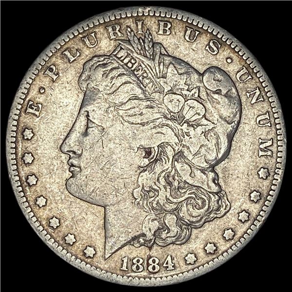 1884-S Silver Morgan Dollar LIGHTLY CIRCULATED