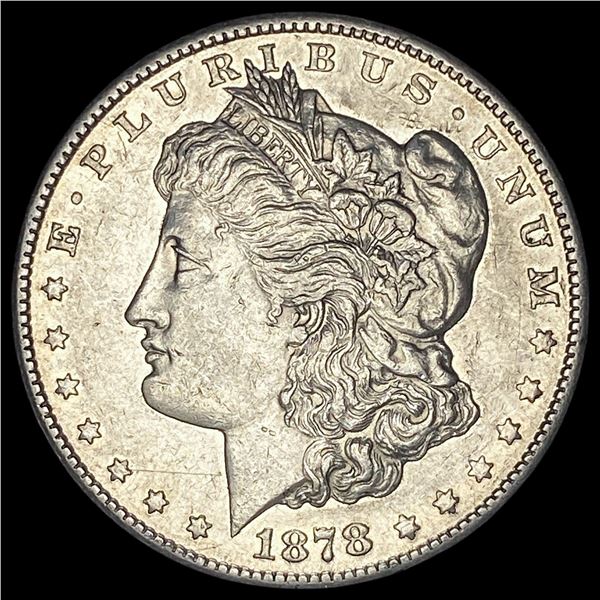 1878-S Silver Morgan Dollar CLOSELY UNCIRCULATED