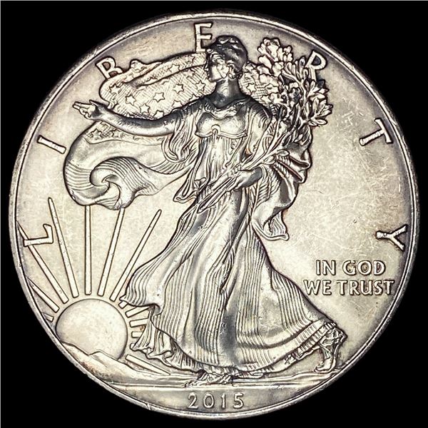 2015 1 oz Silver American Eagle $1 SUPERB GEM BU
