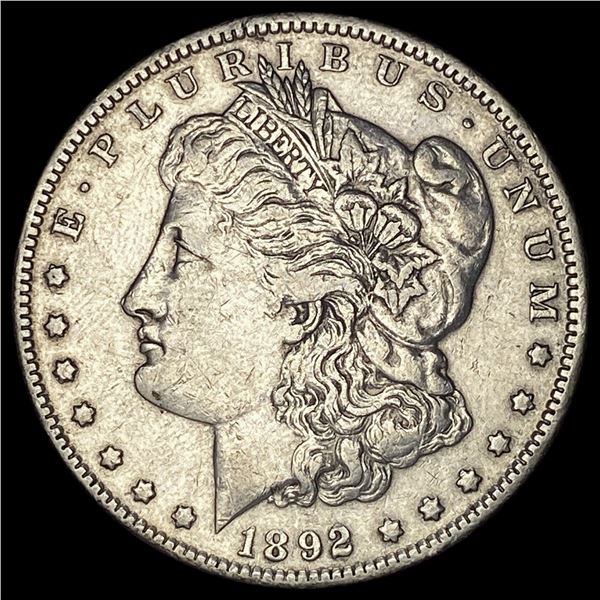 1892-S Silver Morgan Dollar NEARLY UNCIRCULATED