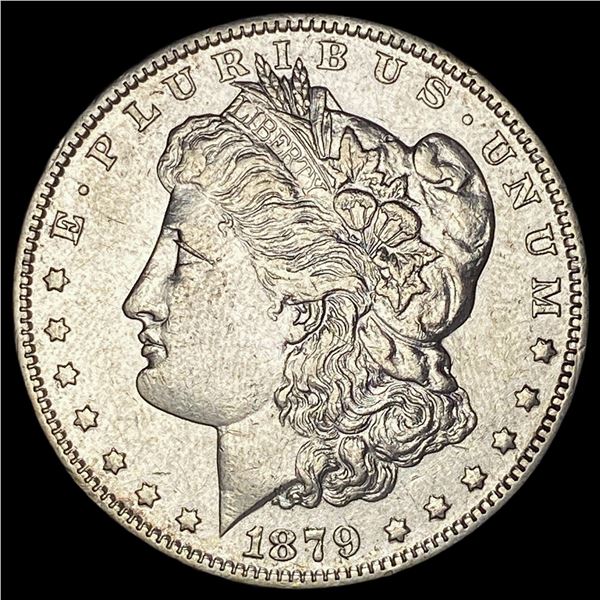 1879-S Silver Morgan Dollar CLOSELY UNCIRCULATED