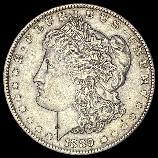 1889 Silver Morgan Dollar CLOSELY UNCIRCULATED