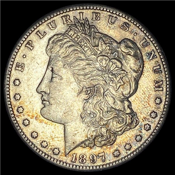 1897-S Silver Morgan Dollar CLOSELY UNCIRCULATED
