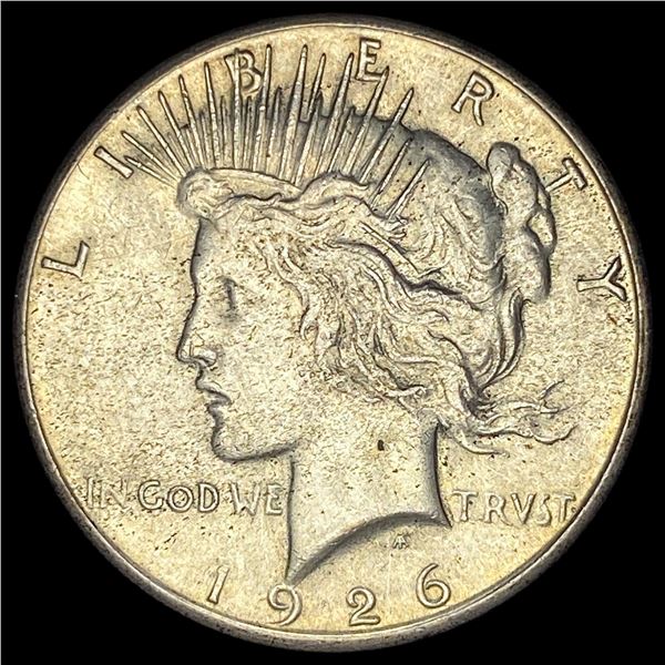 1926-S Silver Peace Dollar CLOSELY UNCIRCULATED