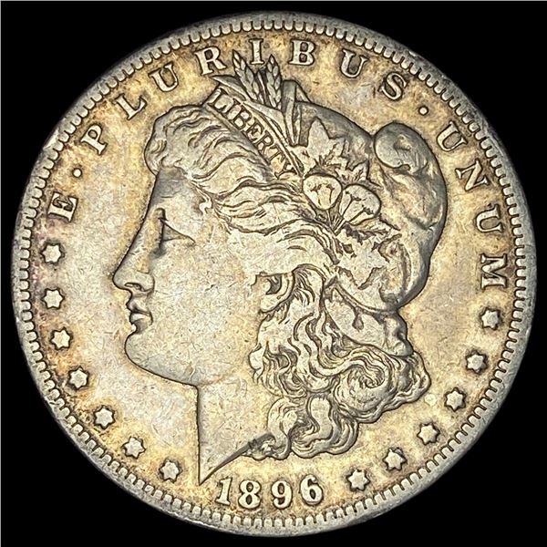 1896-S Silver Morgan Dollar LIGHTLY CIRCULATED