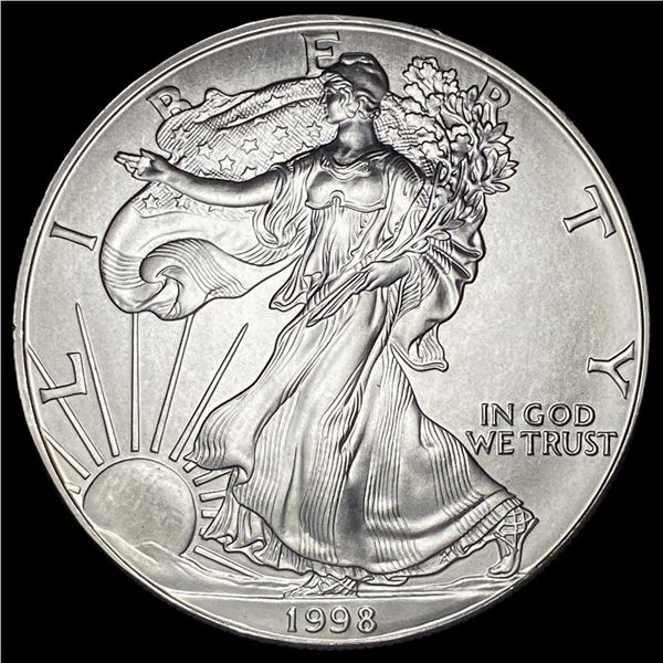 1998 1 oz Silver American Eagle $1 SUPERB GEM BU
