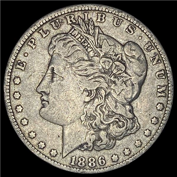 1886-O Silver Morgan Dollar NEARLY UNCIRCULATED
