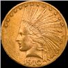 Image 1 : 1910 Indian Head $10 Gold Eagle CLOSELY UNCIRCULATED