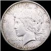 Image 1 : 1924 Peace Silver Dollar NEARLY UNCIRCULATED