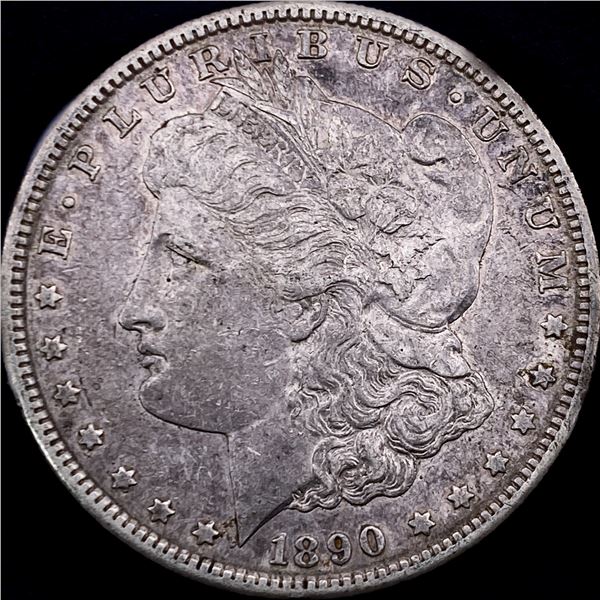 1890-S Silver Morgan Dollar NEARLY UNCIRCULATED