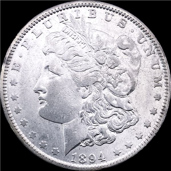 1894-O Silver Morgan Dollar NEARLY UNCIRCULATED
