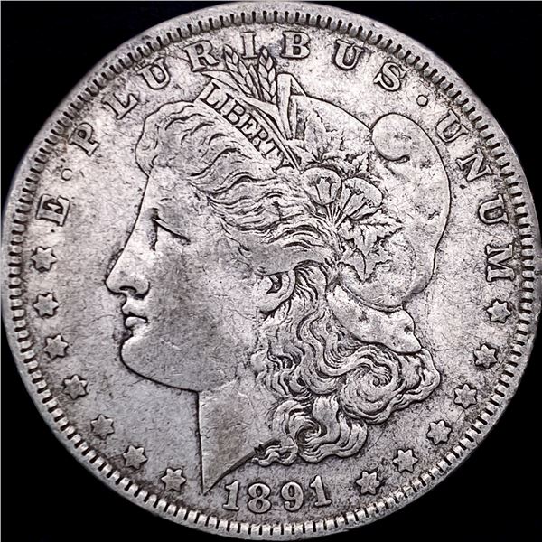 1891-O Silver Morgan Dollar NEARLY UNCIRCULATED