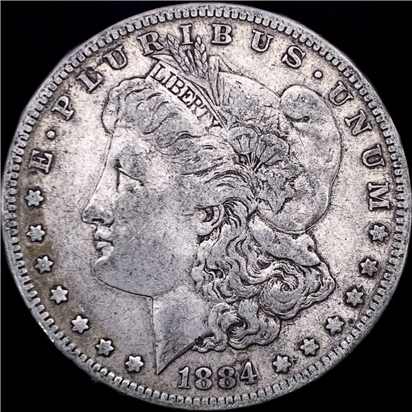 1884-S Silver Morgan Dollar NEARLY UNCIRCULATED
