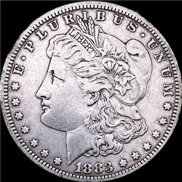 1883-S Silver Morgan Dollar NEARLY UNCIRCULATED