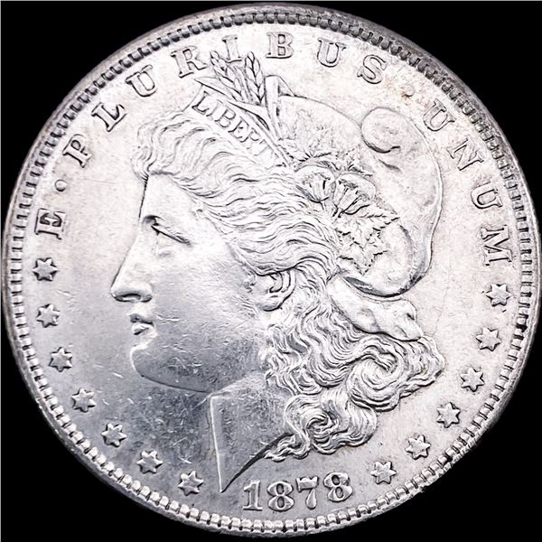 1878 Silver Morgan Dollar CLOSELY UNCIRCULATED