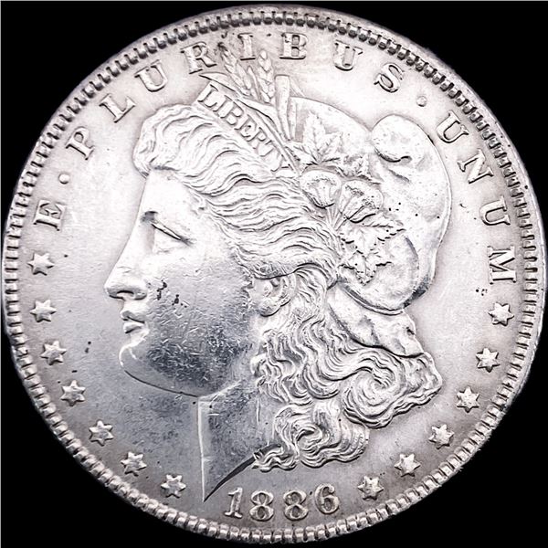 1886 Morgan Silver Dollar CLOSELY UNCIRCULATED