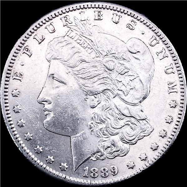 1889-S Silver Morgan Dollar CLOSELY UNCIRCULATED