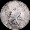 Image 2 : 1927 Peace Silver Dollar LIGHTLY CIRCULATED