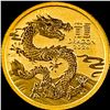 Image 2 : 2024 Australia 1/10 oz Gold Dragon $15 CHOICE PROOF