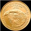 Image 2 : 2023 1/10 oz Gold American Eagle $5 SUPERB GEM BU