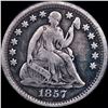 Image 1 : 1857 Seated Liberty Half Dime LIGHTLY CIRCULATED