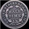 Image 2 : 1857 Seated Liberty Half Dime LIGHTLY CIRCULATED