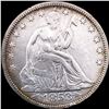 Image 1 : 1853 Arrows Seated Liberty Half Dollar LIGHTLY CIRCULATED