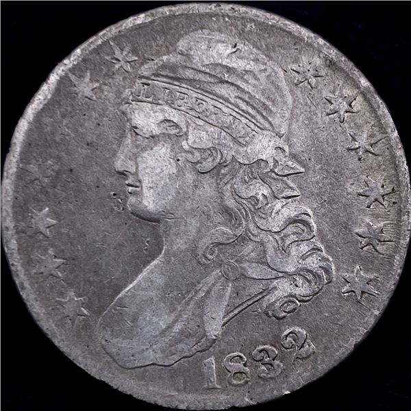 1832 Capped Bust Half Dollar LIGHTLY CIRCULATED