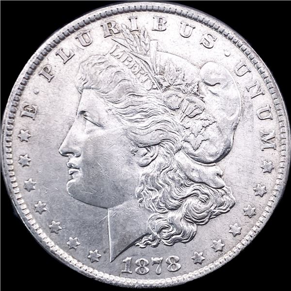 1878 Morgan Silver Dollar CLOSELY UNCIRCULATED
