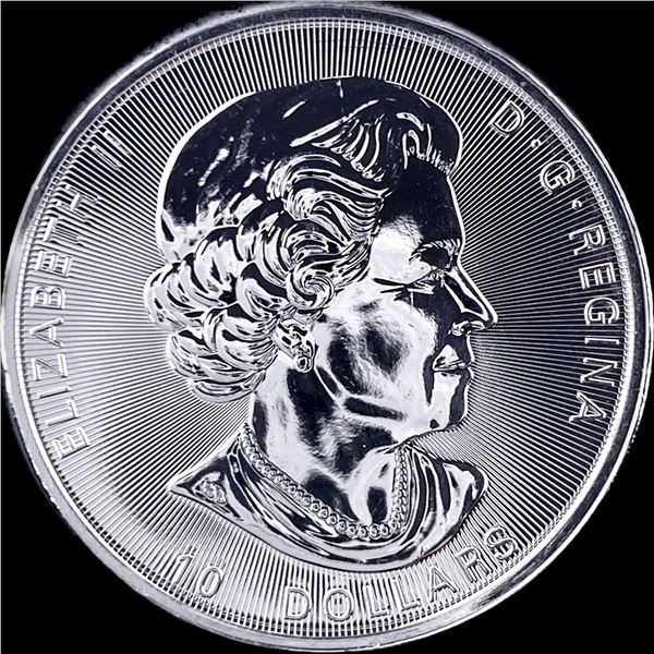 2021 Silver 2 oz Canadian Maple Leaf SUPERB GEM BU