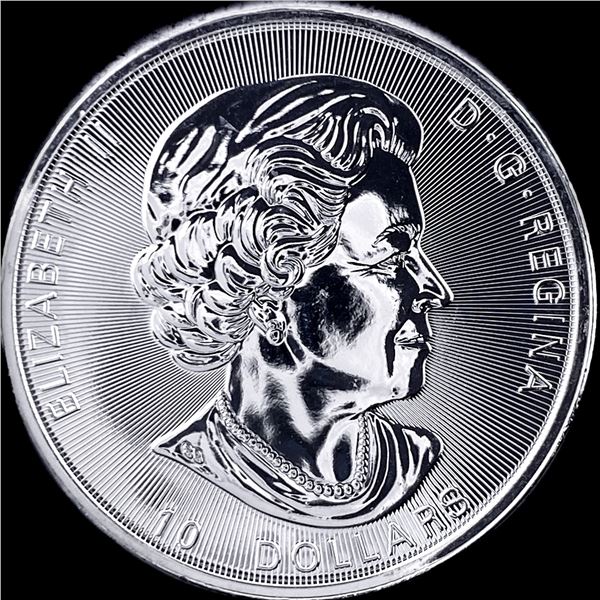 2021 Silver 2 oz Canadian Maple Leaf SUPERB GEM BU