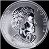 Image 1 : 2021 Silver 2 oz Canadian Maple Leaf SUPERB GEM BU