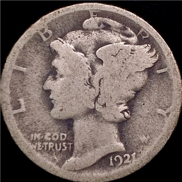1921 Mercury Dime NICELY CIRCULATED