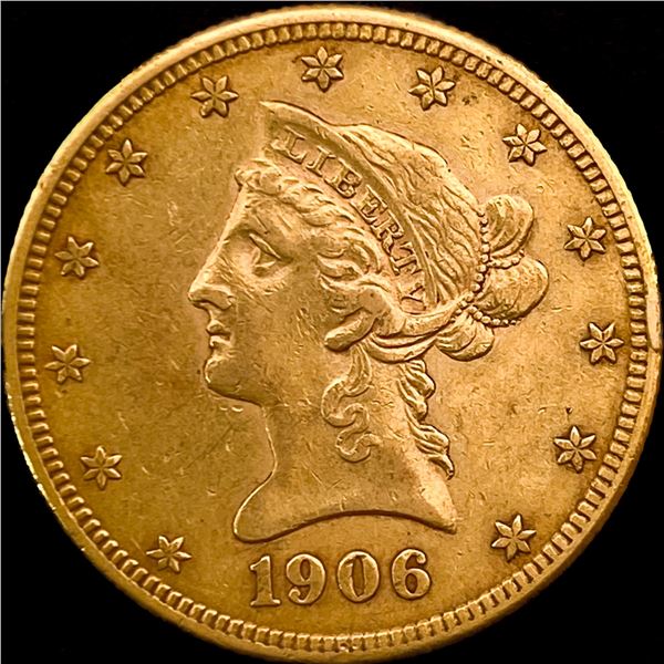 1906-S Liberty Head $10 Eagle Gold CLOSELY UNCIRCULATED