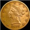 Image 1 : 1906-S Liberty Head $10 Eagle Gold CLOSELY UNCIRCULATED