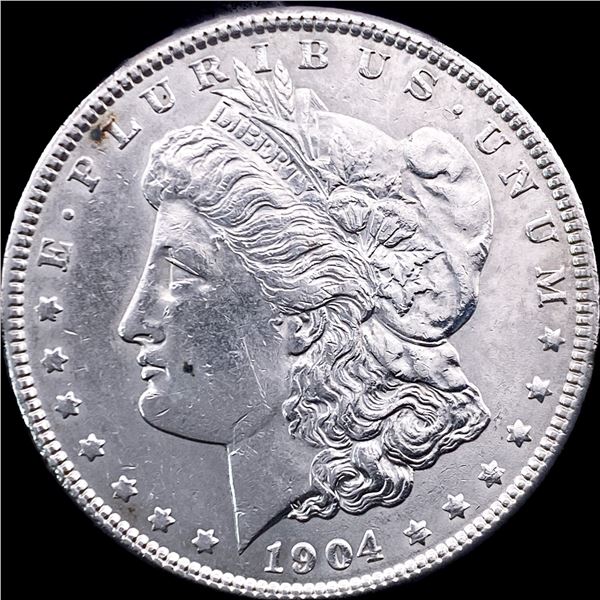 1904 Morgan Silver Dollar CLOSELY UNCIRCULATED