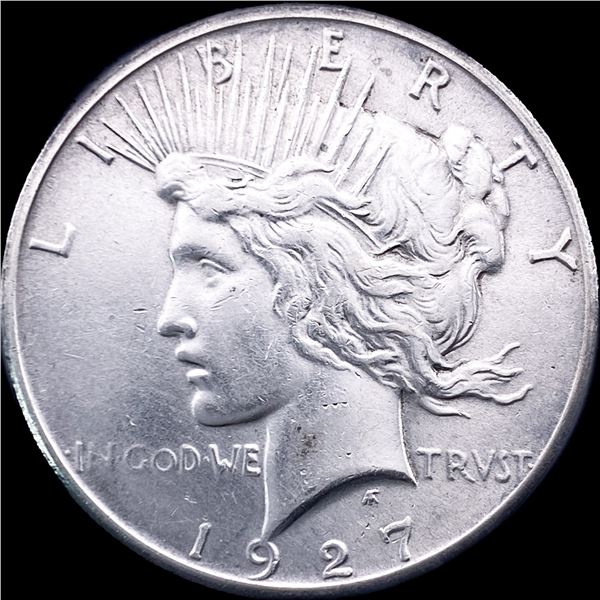 1927 Silver Peace Dollar CLOSELY UNCIRCULATED