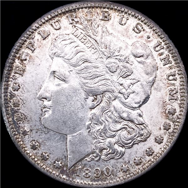 1890-S Silver Morgan Dollar CHOICE AU