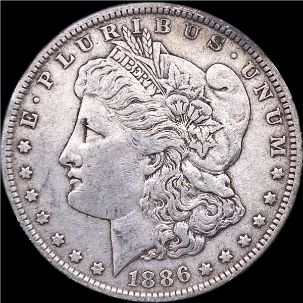 1886-O Silver Morgan Dollar NEARLY UNCIRCULATED