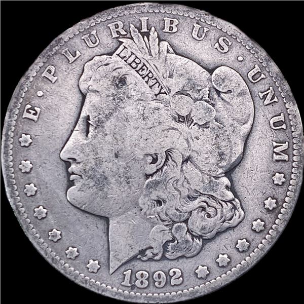 1892-CC Silver Morgan Dollar NICELY CIRCULATED