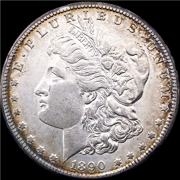 1890-S Silver Morgan Dollar LIGHTLY CIRCULATED