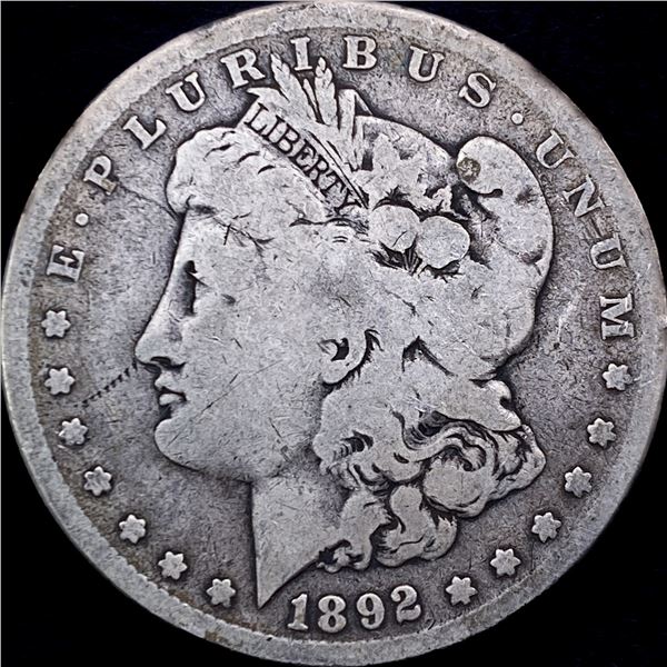 1892-S Morgan Silver Dollar NICELY CIRCULATED