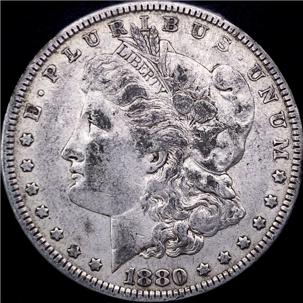 1880-S Silver Morgan Dollar NEARLY UNCIRCULATED