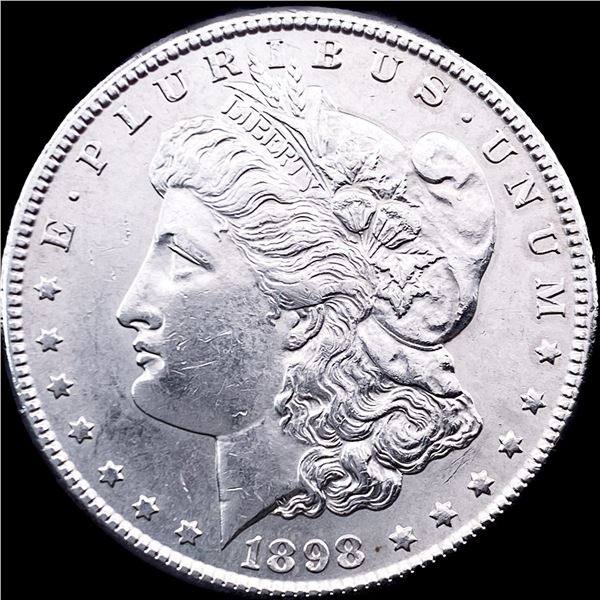 1898-S Silver Morgan Dollar CLOSELY UNCIRCULATED