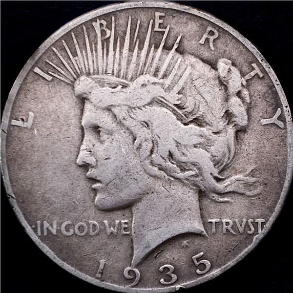 1935 Silver Peace Dollar LIGHTLY CIRCULATED