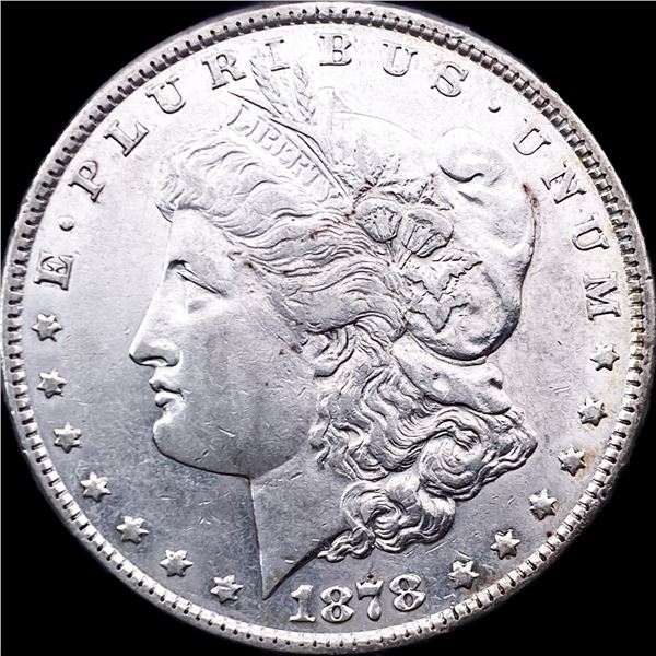 1878-S Silver Morgan Dollar NEARLY UNCIRCULATED