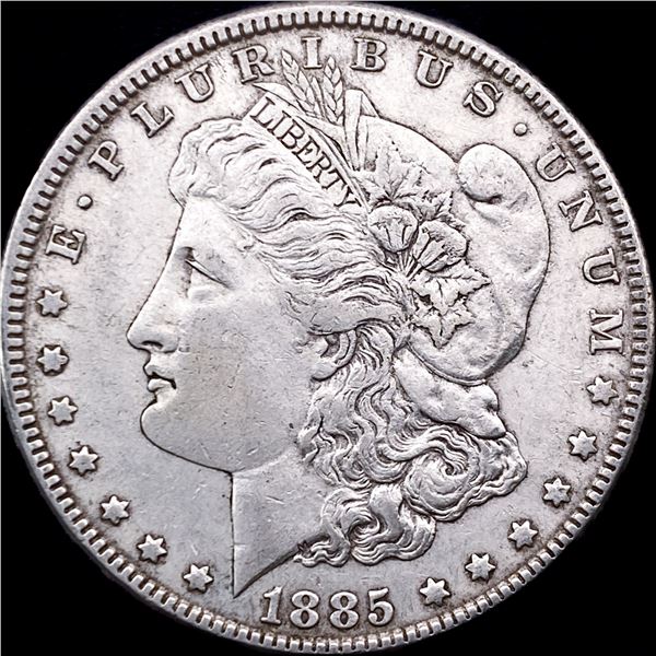1885 Morgan Silver Dollar NEARLY UNCIRCULATED