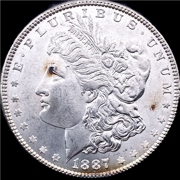 1887 Morgan Silver Dollar CHOICE BU