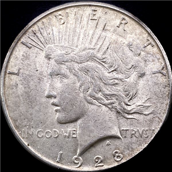 1928 Peace Silver Dollar CLOSELY UNCIRCULATED