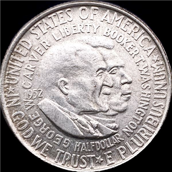 1952 Silver Half Dollar Booker T. Washington/Carver UNCIRCULATED
